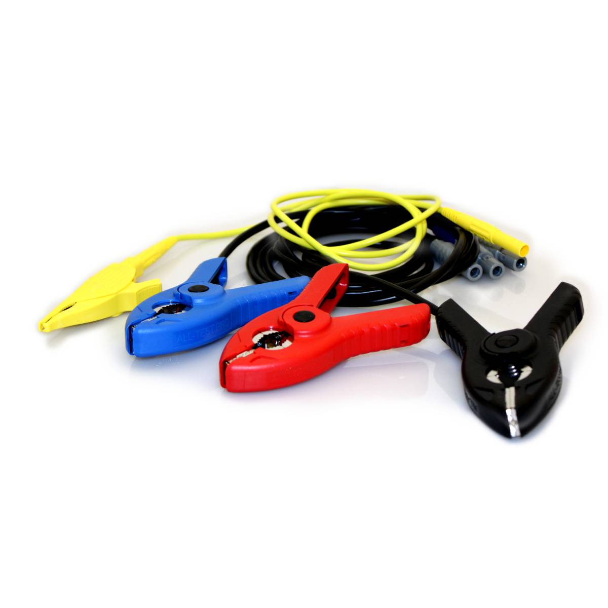 Kelvin Test Lead Set (MCA) - Large Clips, 1 Meter | #40023