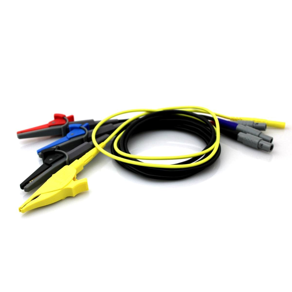 Kelvin Test Lead Set (MCA) - Small Clips, 1 Meter | #40024